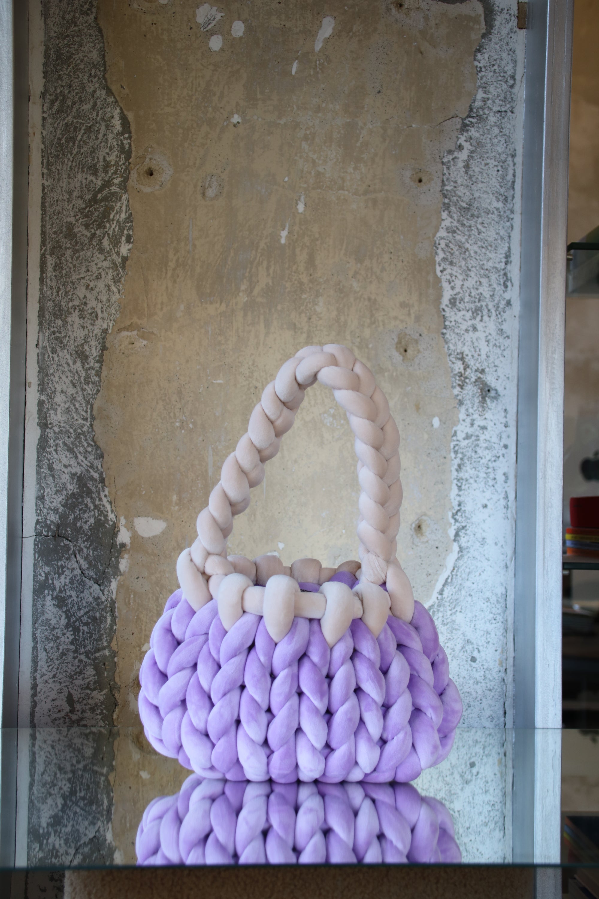 TB10 – Beutel Lila & Weiß