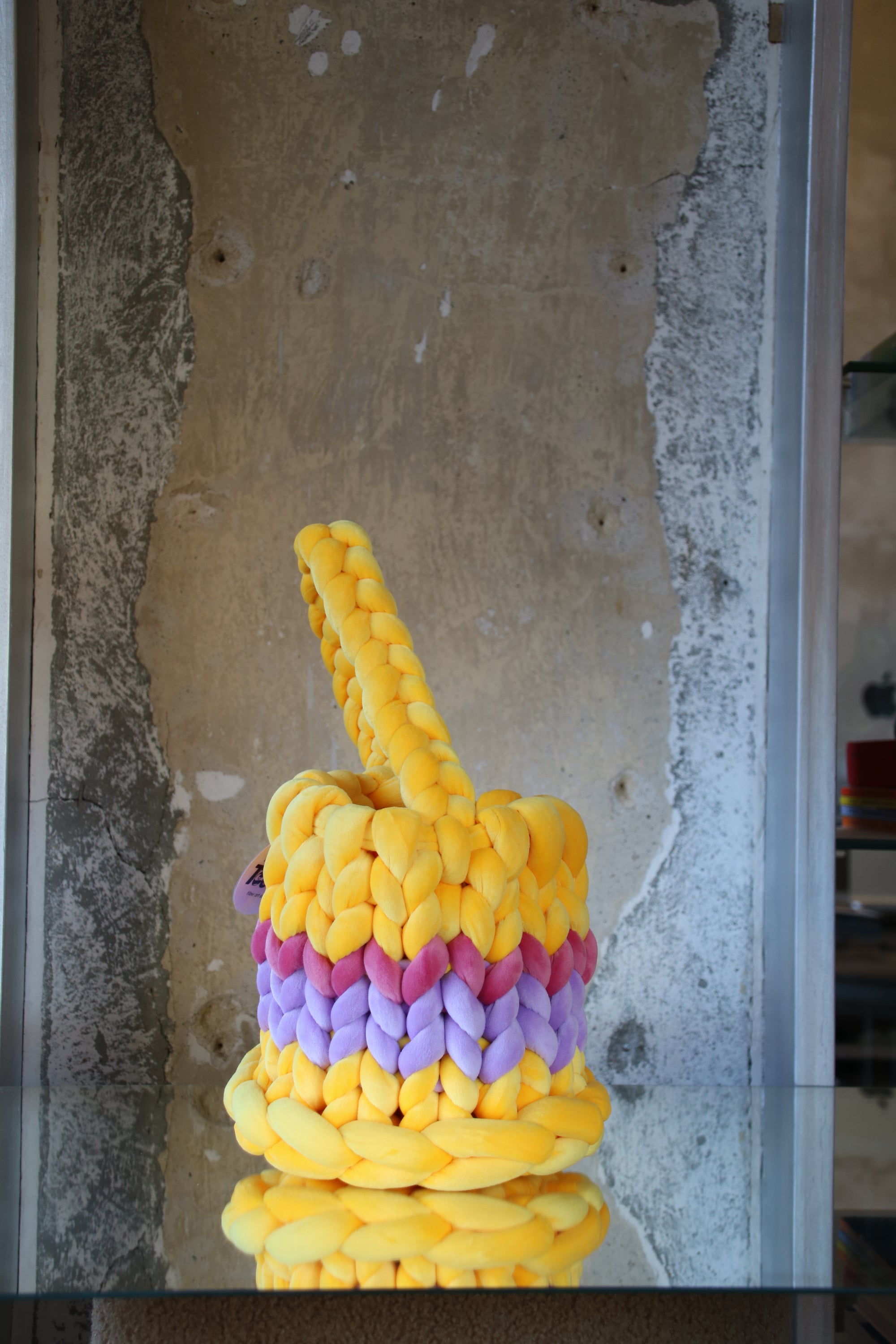 TB37 – Beuteltasche Gelb & Rosa