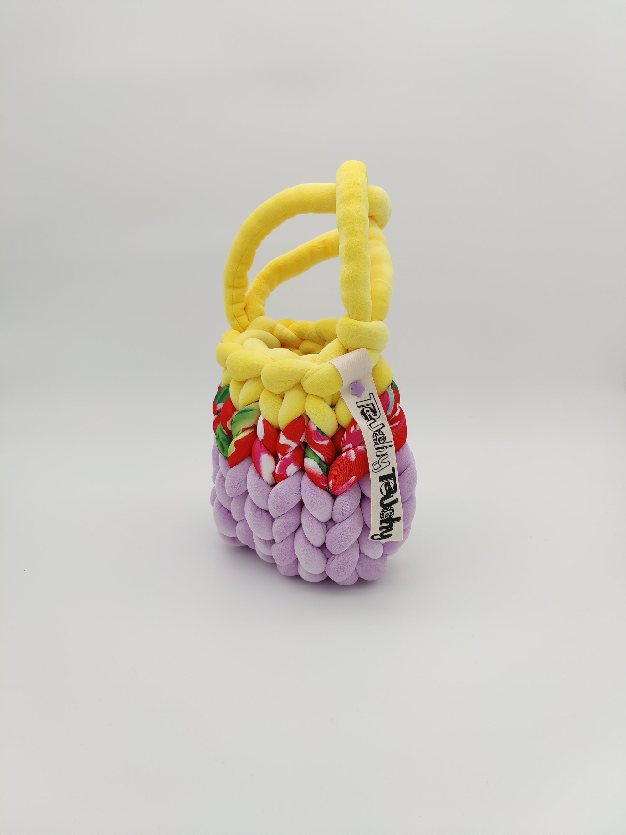 TB13 – Beutel Gelb, Blumen & Flieder