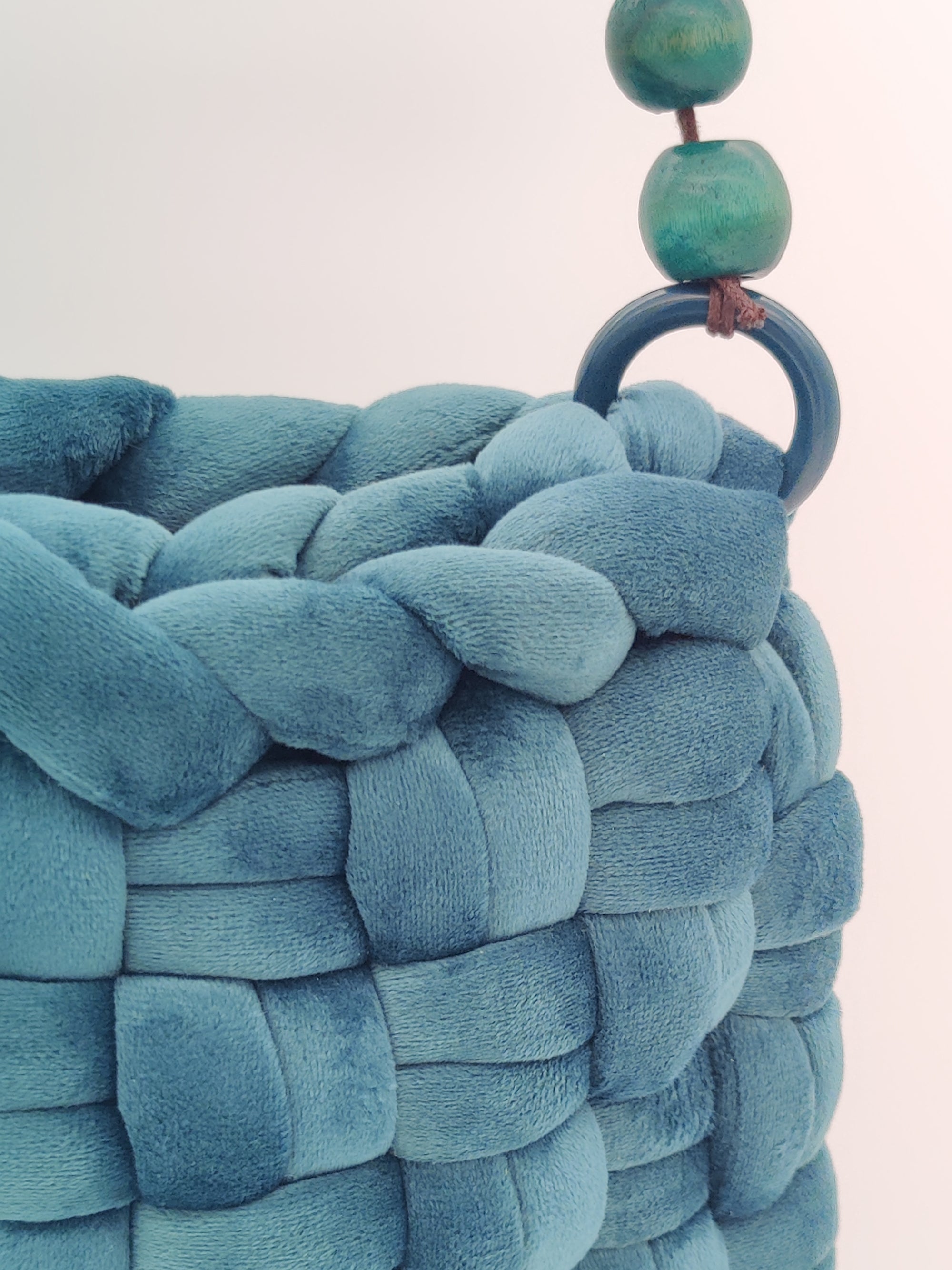 TB34 – Klassisch Petrol (Gewebt)