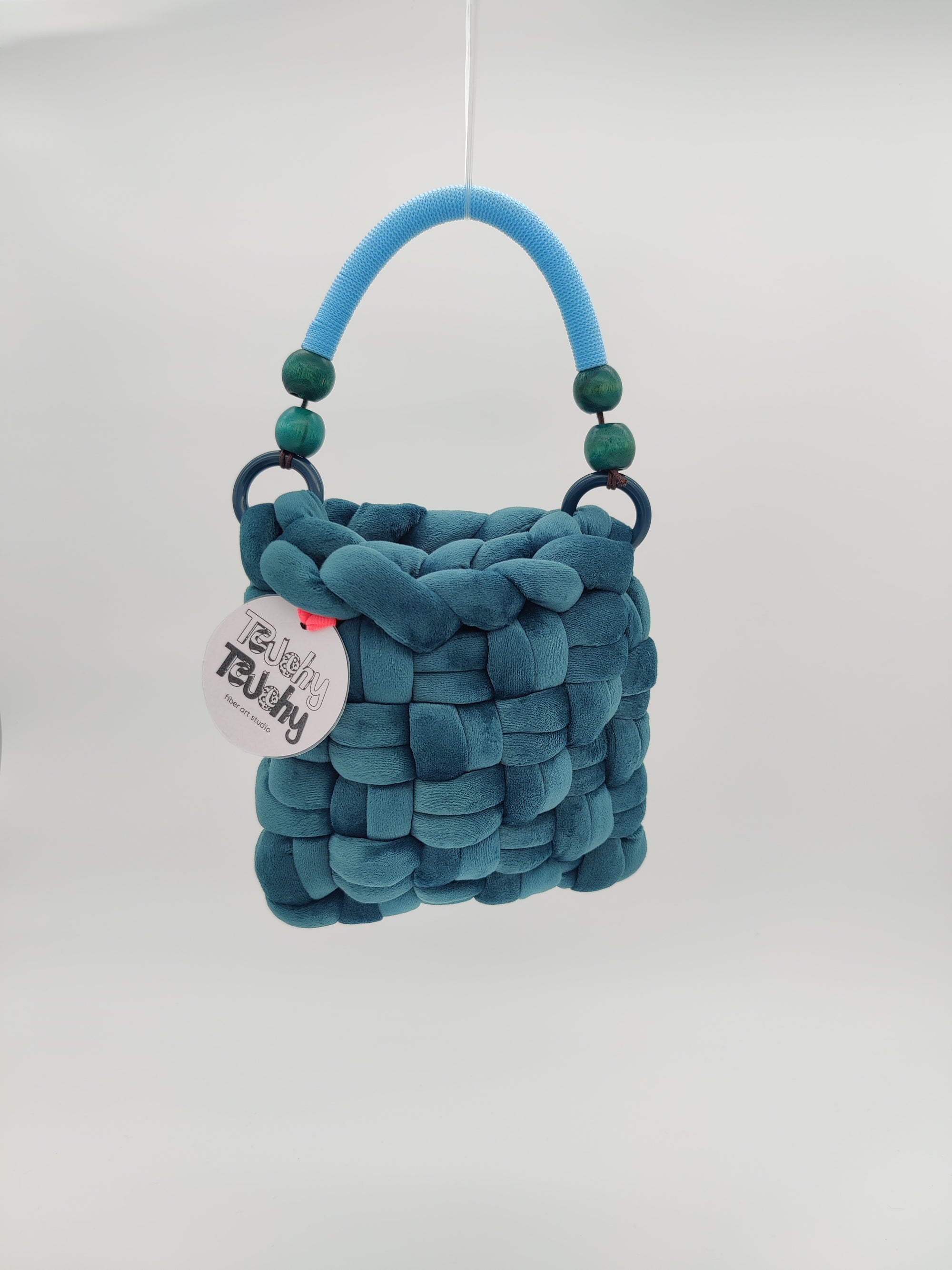 TB34 – Klassisch Petrol (Gewebt)