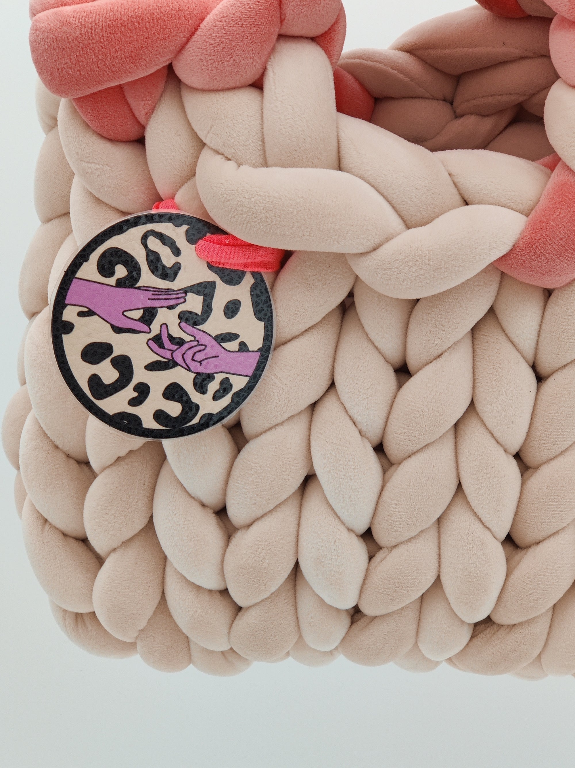 TB19 – Trunk-Tasche Rosa & Beige