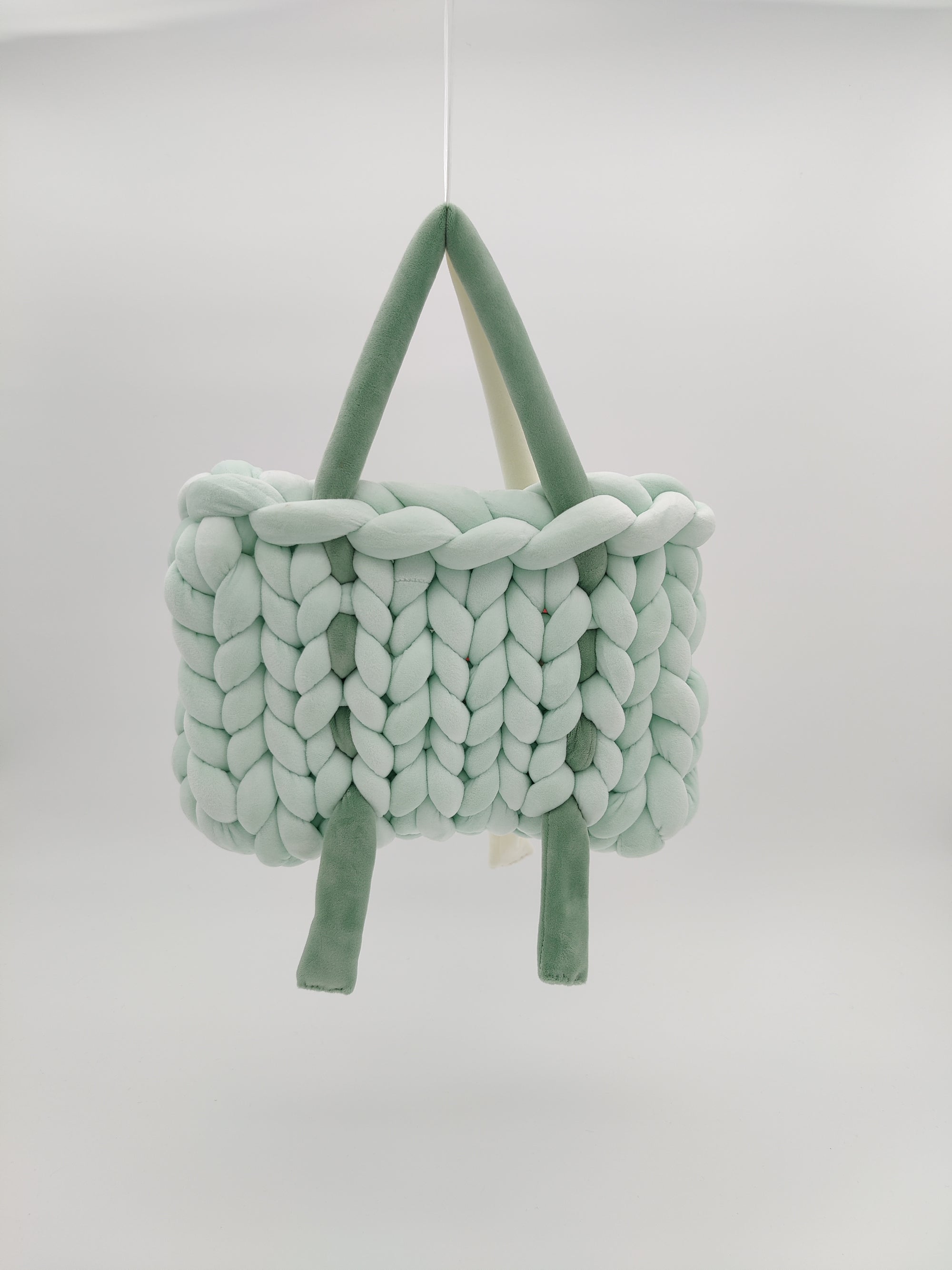 TB17 – Trunk-Tasche Mint & Weiß