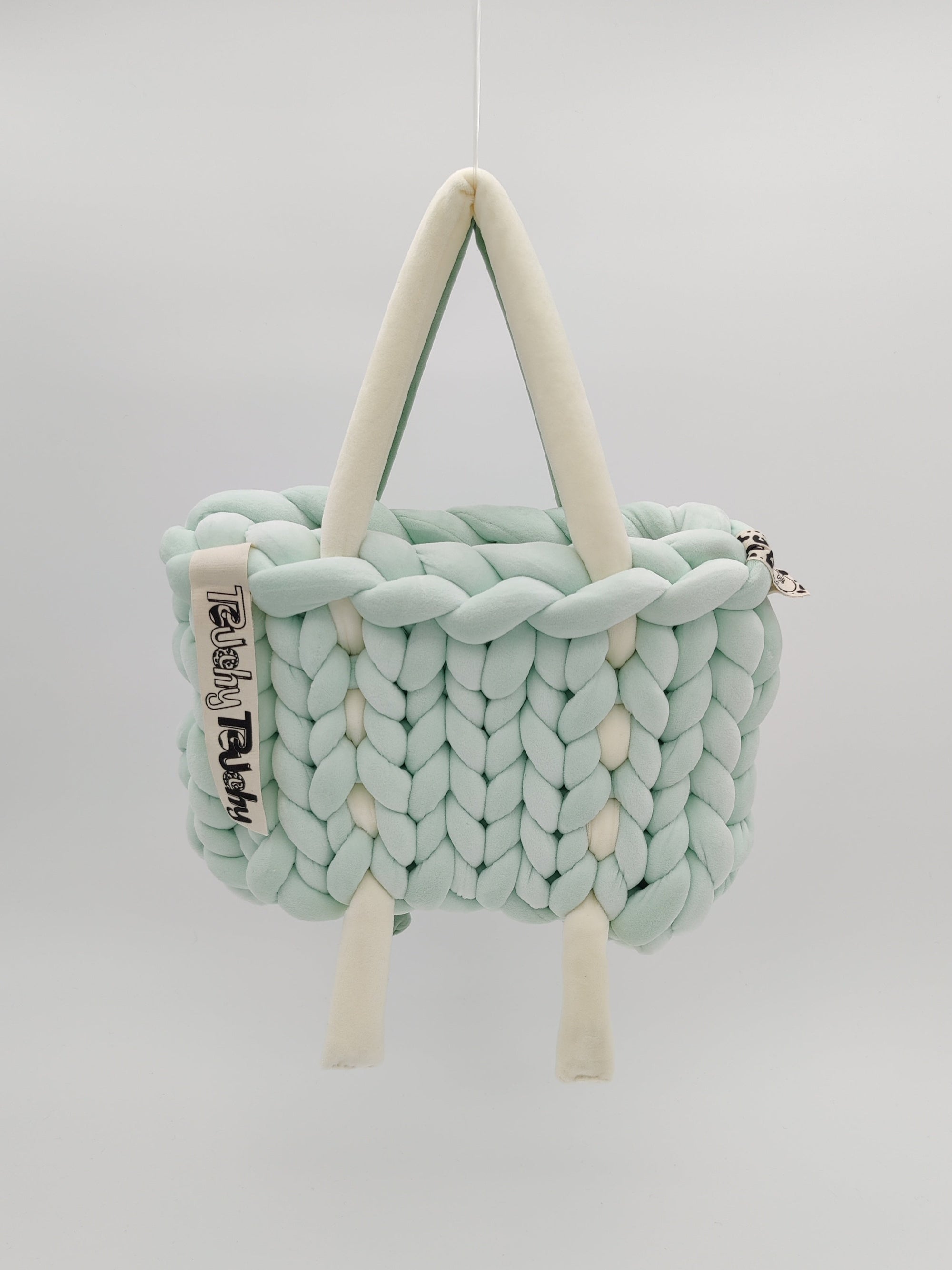 TB17 – Trunk-Tasche Mint & Weiß