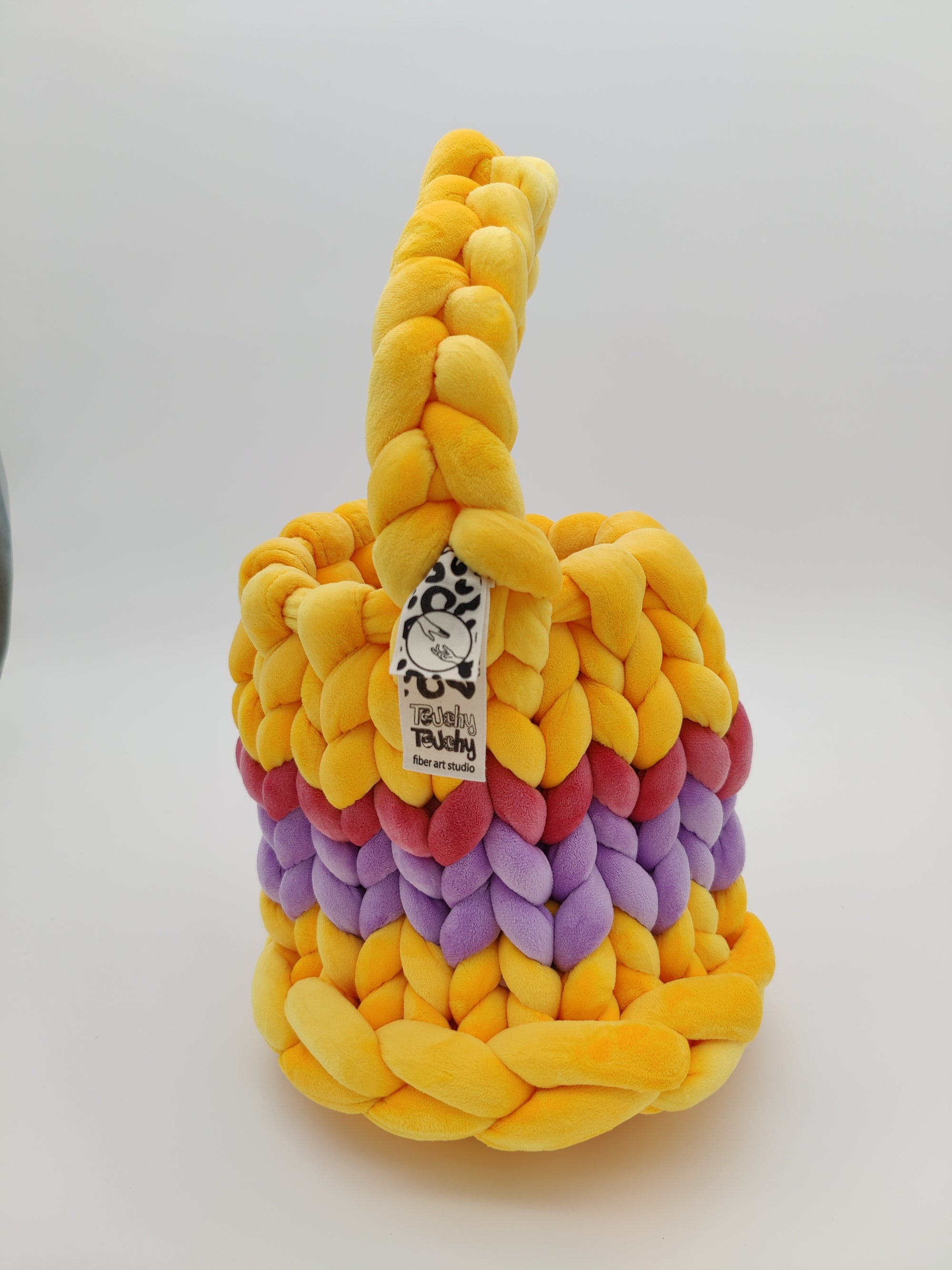 TB37 – Beuteltasche Gelb & Rosa