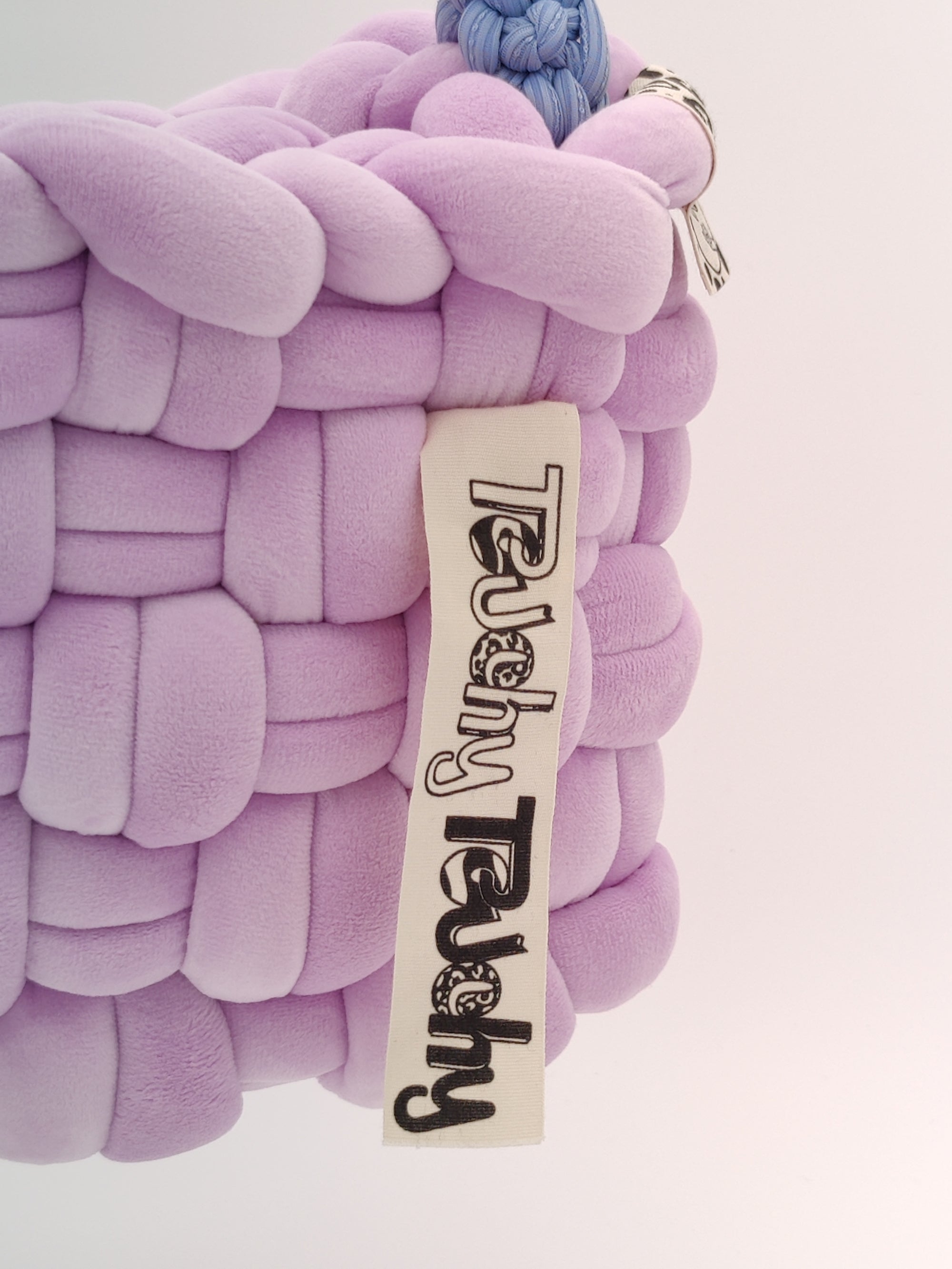 TB35 – Klassisch Blau & Pink (Gewebt)