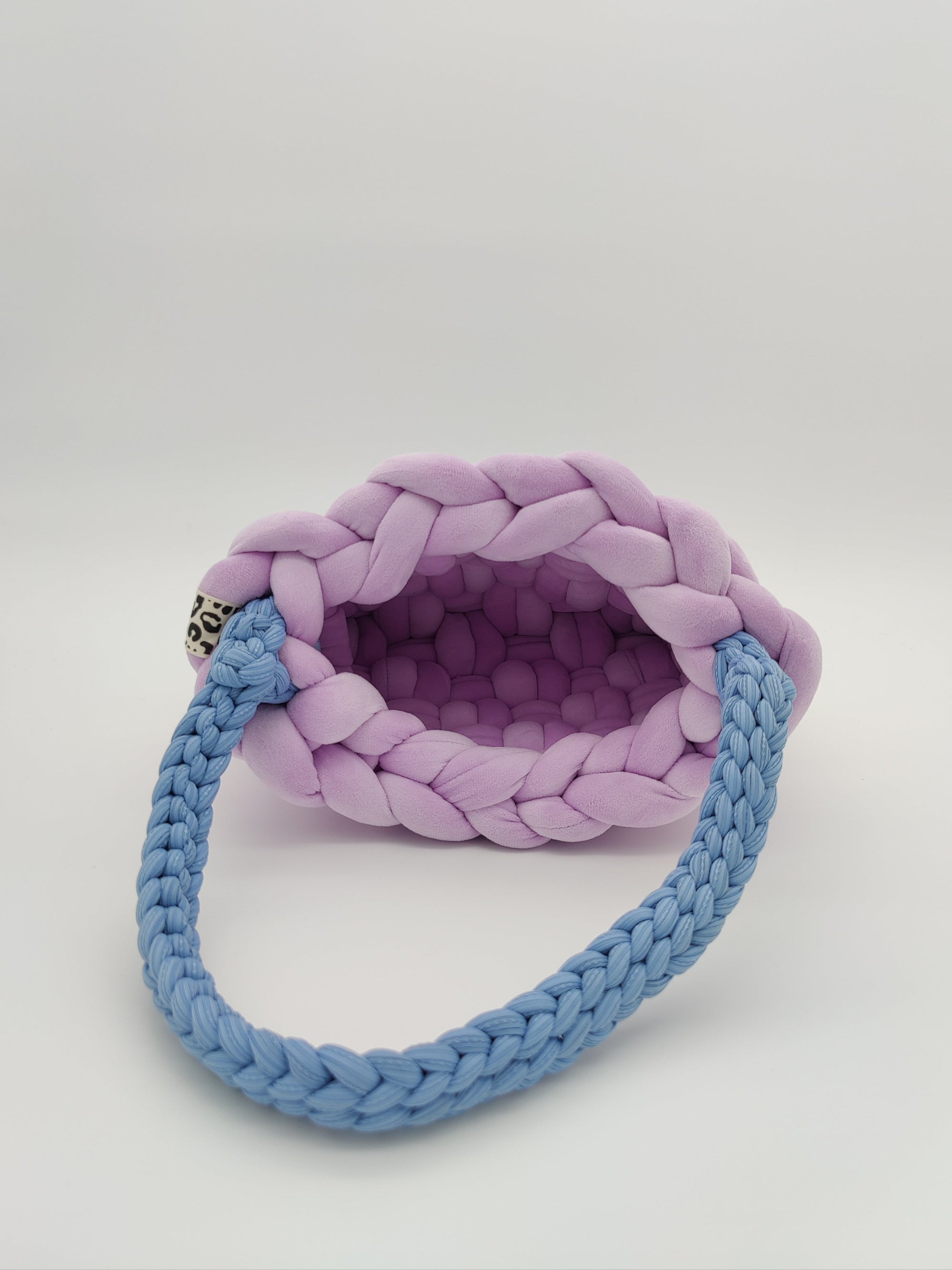 TB35 – Klassisch Blau & Pink (Gewebt)