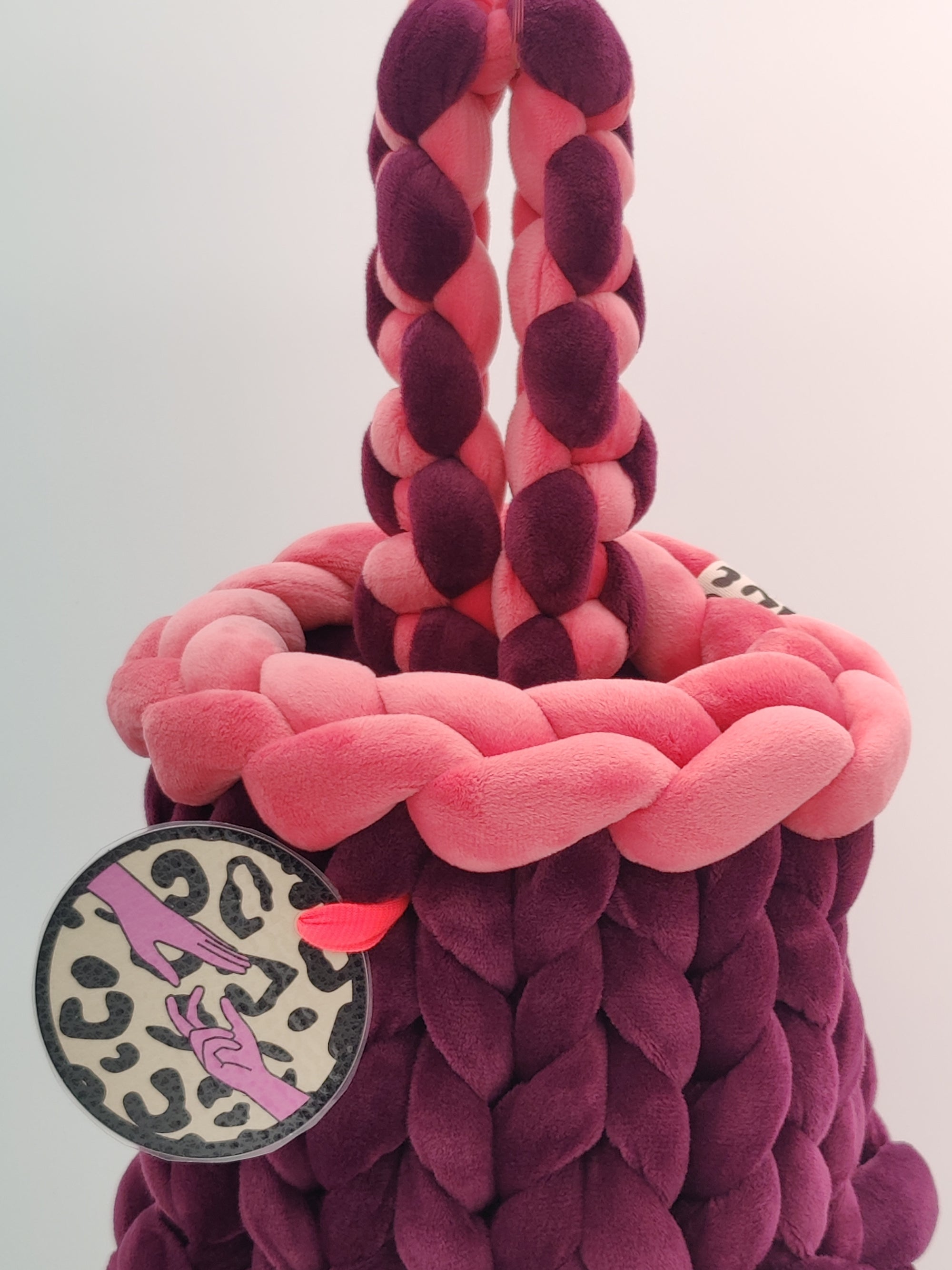 TB39 – Beuteltasche Lila & Rosa